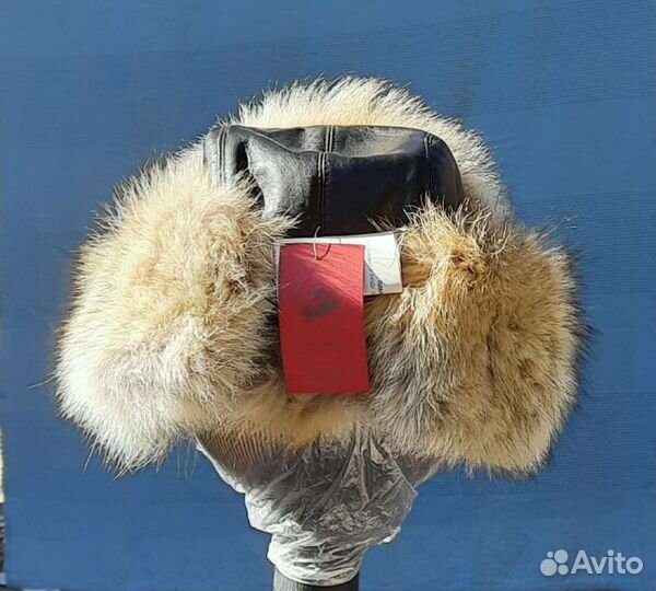 Шапка ушанка с мехом(58,59,62,63 р)