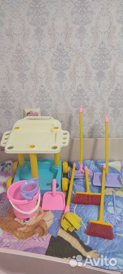 Большой, игровой набор для уборки