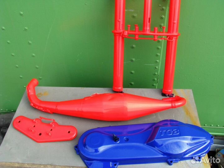 Пескоструйная обработка, порошковая покраска