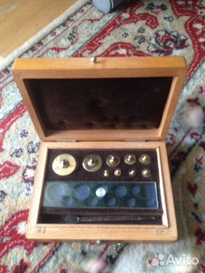 Набор разновесов.-1957г