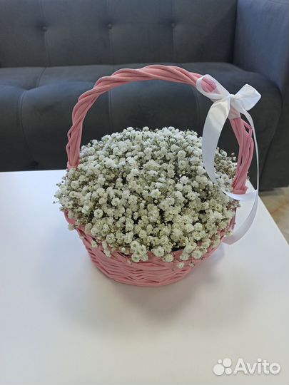 Букет из гипсофилы