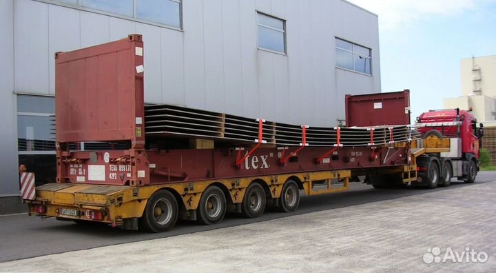 Перевозка негабаритных грузов трал