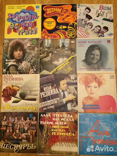 Виниловые пластинки малого формата СССР