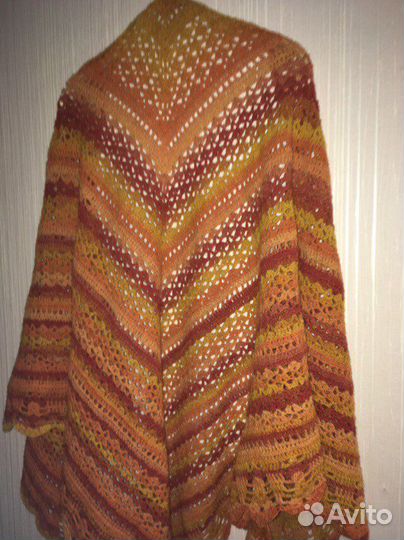 Шаль ручной работы