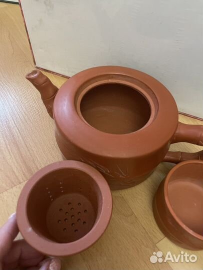 Набор для чайной церемонии глина