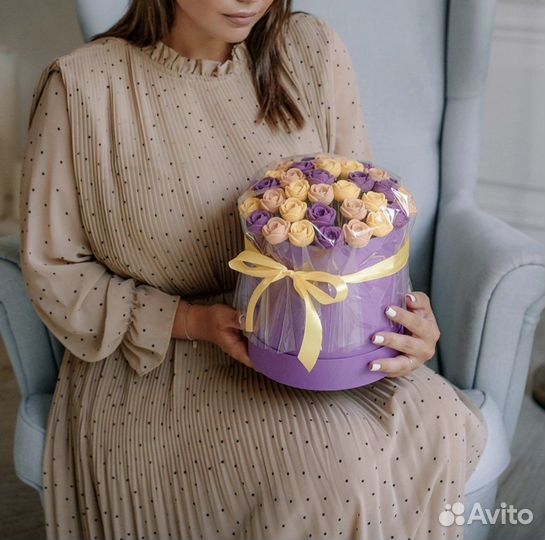 Цветы из шоколада в подарок учителям