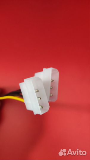 Кабель переходник 6-pin molex для видеокарты