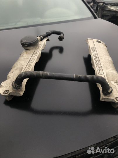 Трубки картерных газов порше каен 957 4.8