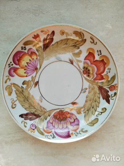 Фарфор СССР чайные пары 