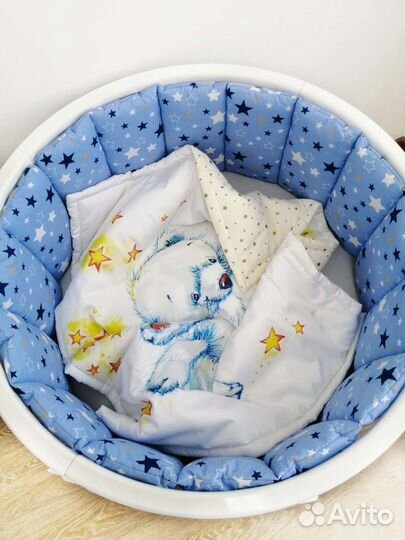 Бортики в кроватку