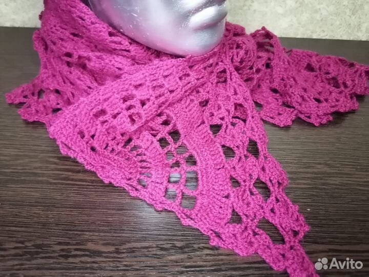 Берет и шарф комплект