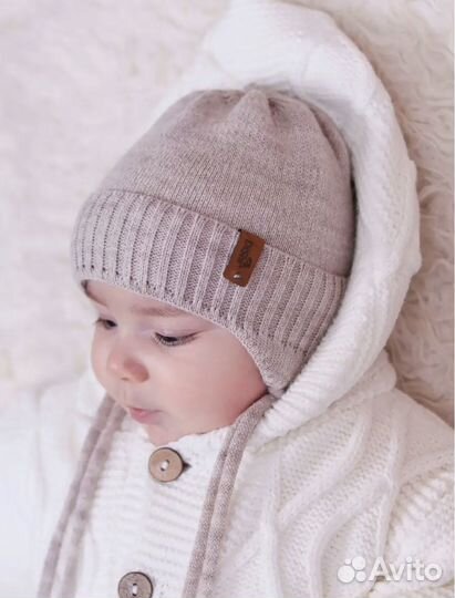 Шапочки для новорожденных