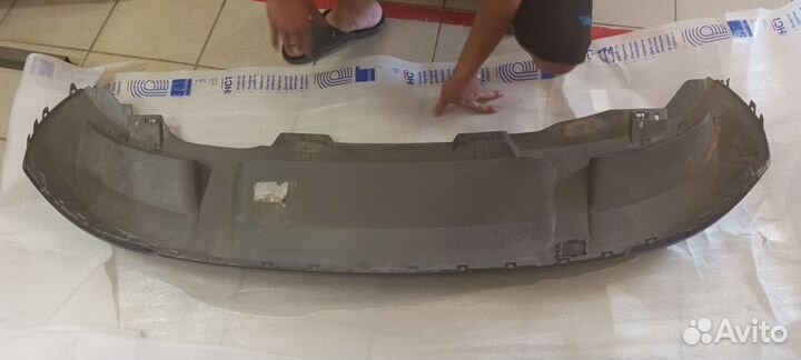 Задний бампер skoda karoq