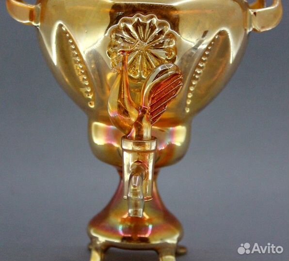 Самовар стеклянный, Петушок