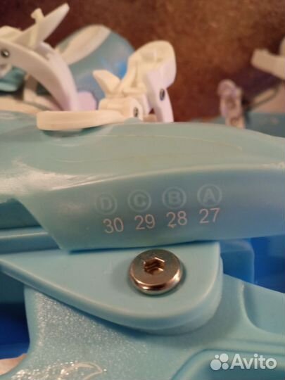 Коньки детские раздвижные 27-30размер