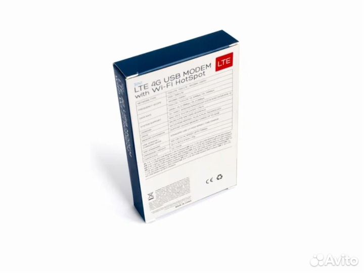 4G модем (белый) 150мбс / Беспроводной / Wi-Fi / 3