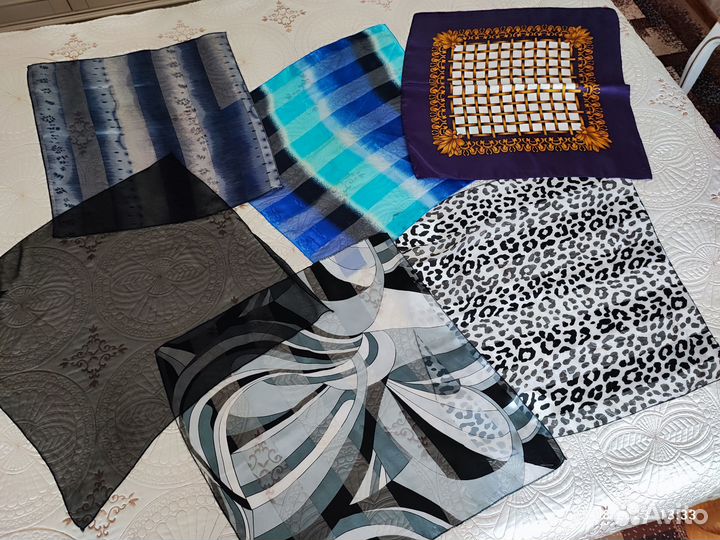 Женские шейные платки новые и б/у