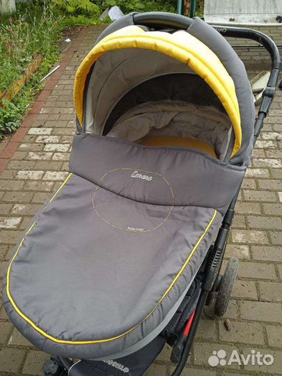 Коляска camarelo 3 в 1