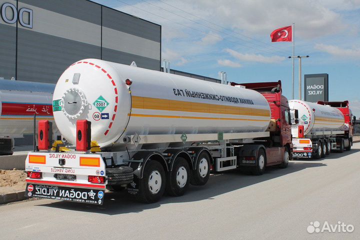 Полуприцеп газовоз Dogan Yildiz DY4 41 м3, 2024