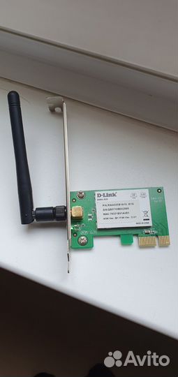 WI-FI адаптер D-link DWA-525/B1 PCI-E