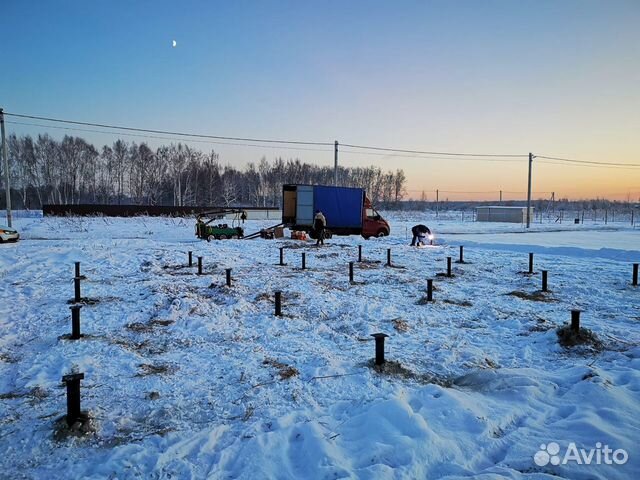 Винтовые сваи под ключ