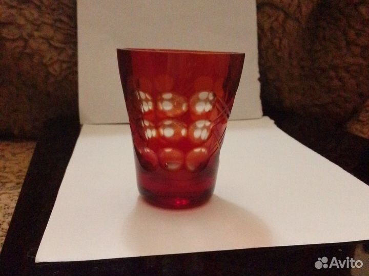 Фужеры 12 шт.Рюмки 6.5 см. 6 шт