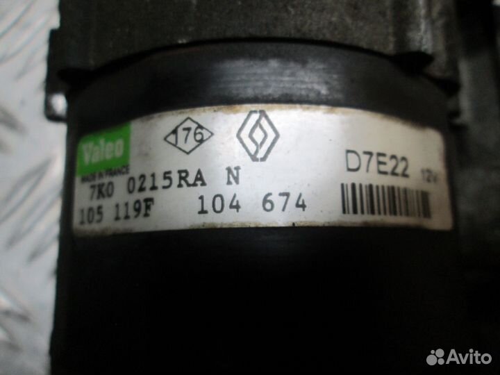 Стартер для Рено Логан Дастер 1.6 К4М