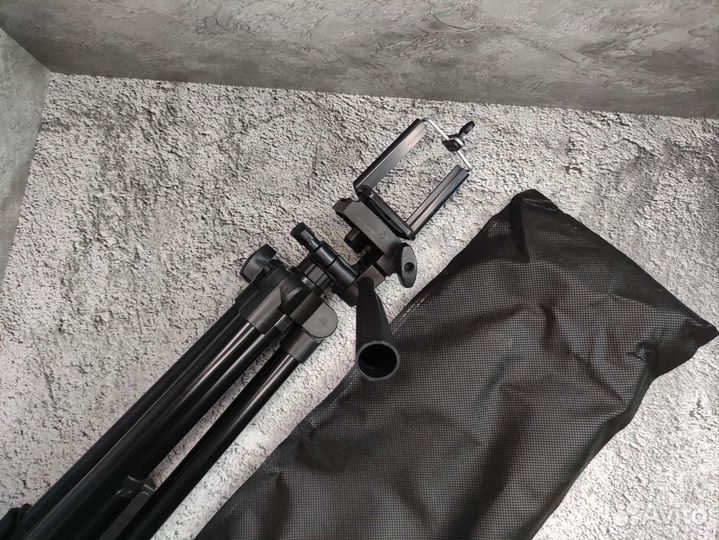 Штатив + чехол, гарантия новый