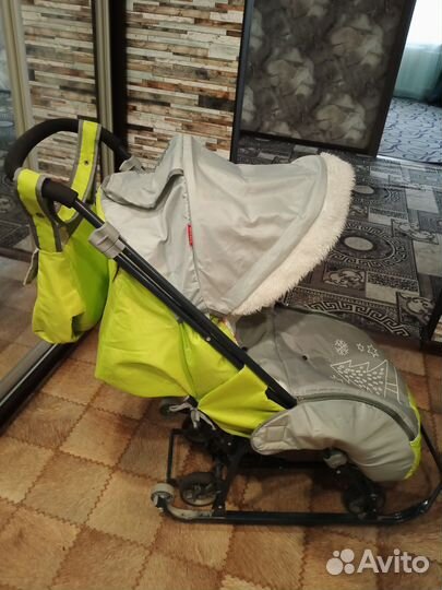 Санки коляска ника