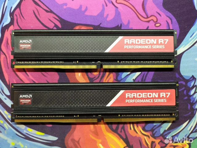 Оперативная память amd radeon r7 ddr4 8gb