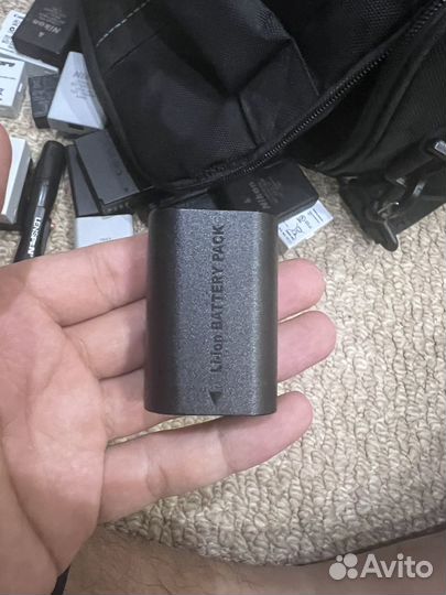 Аккумуляторы для фотоаппаратов Nikon Canon Sony