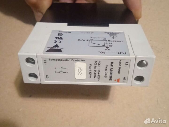 Контактор пускатель реле клемма Schneider Electr