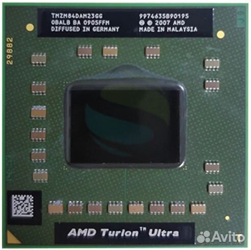 Процессор для ноутбука AMD Turion X2 Ultra Dual-Co