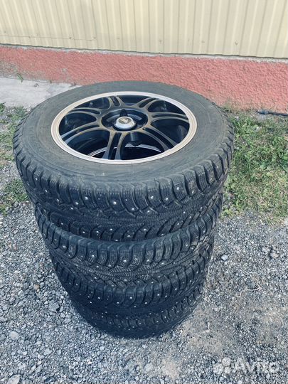 Колеса в сборе r15 шипованные
