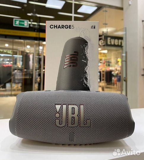 Колонка JBL Charge 5 Gray