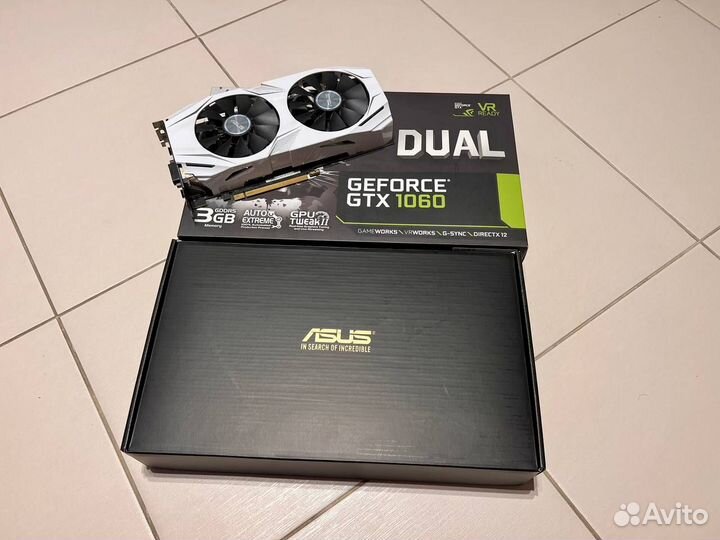 Видеокарта Asus geforce gtx 1060