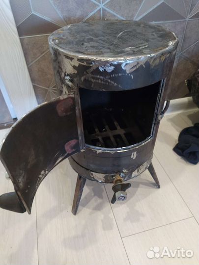 Печь походная буржуйка
