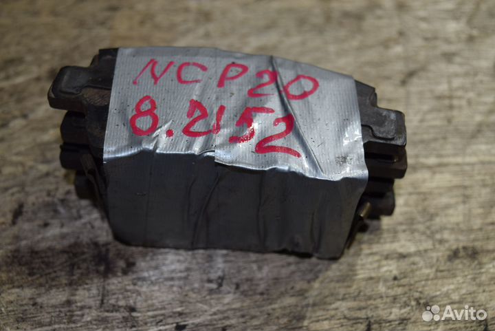 Колодки тормозные c Toyota Vitz NCP10 2NZ-FE