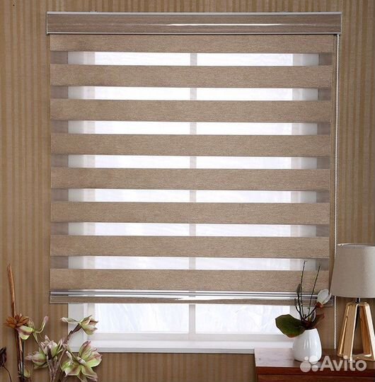 Рулонные шторы 2в1 на заказ