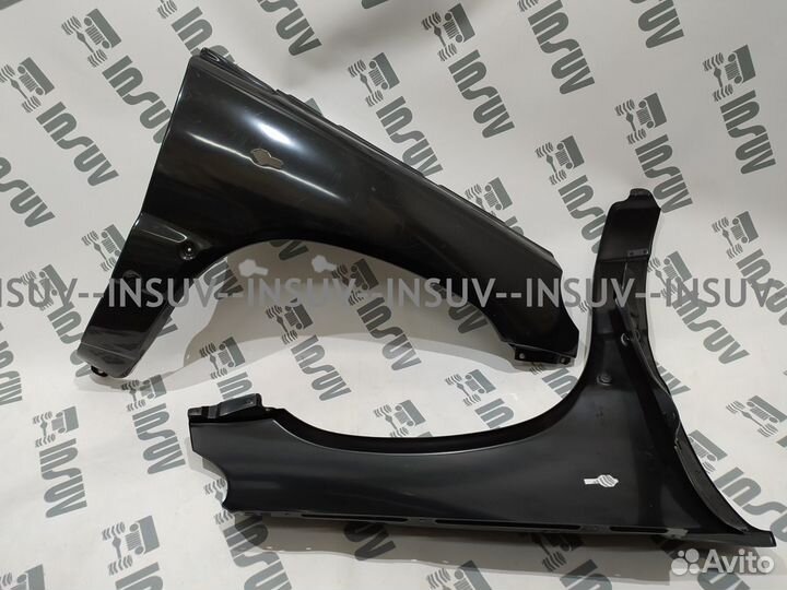 Крылья передние Шевроле Нива ABS-пластик до 2009г
