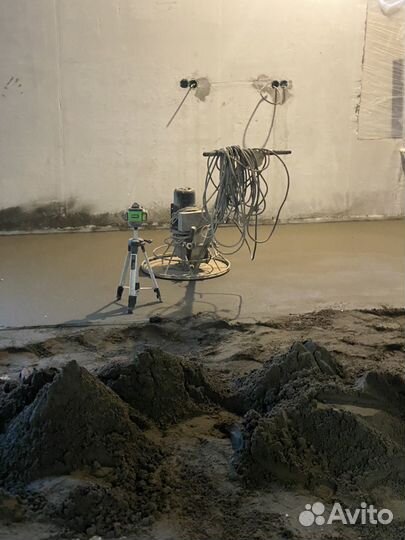 Полусухая стяжка пола за 1 день