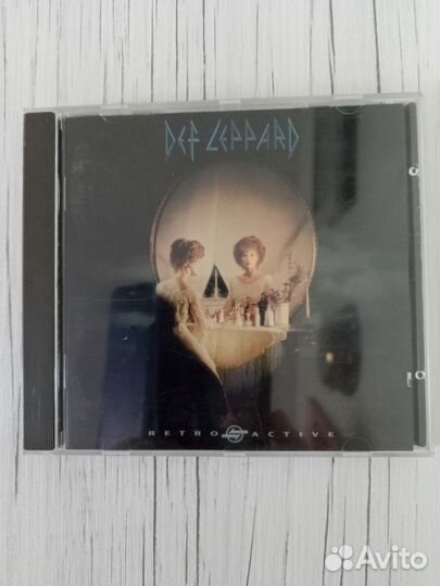 Def Leppard фирменные CD диски