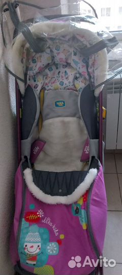 Коляска санки