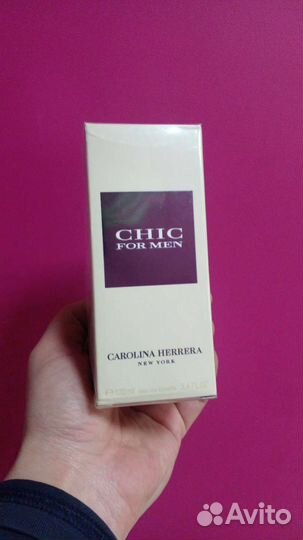 Духи мужские Carolina herrera chic (оригинал)