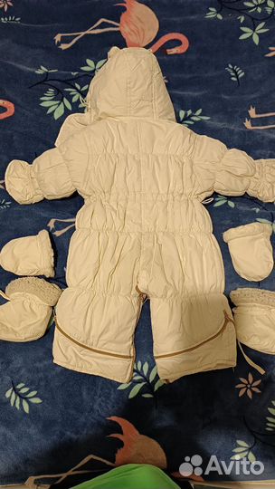 Зимний комбинезон трансформер для девочки