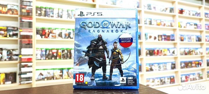 God of war Ragnarok ps5 диск,русская версия
