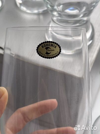 Бокалы пивные богемия