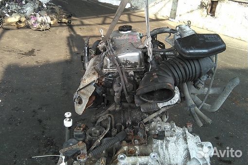 Двигатель в сборе двс mitsubishi mirage CJ1A 4G13