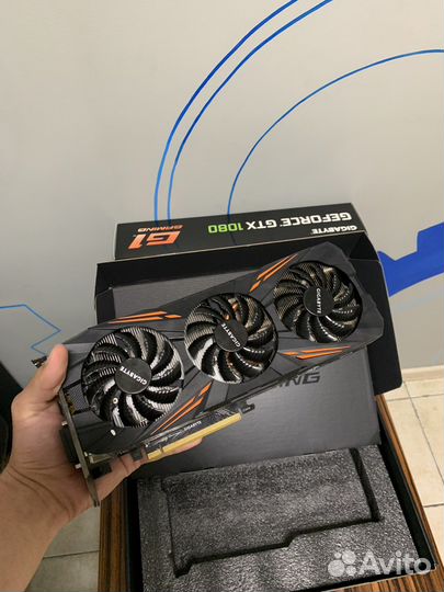 Видеокарта gtx 1080 8gb gigabyte