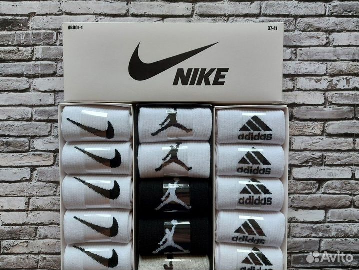 Носки Nike Fila Adidas Reebok